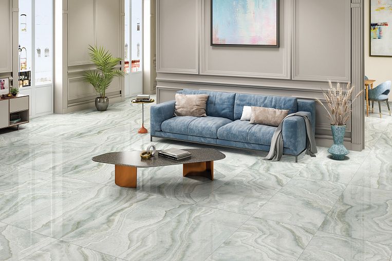 Плитка керамогранит Artceramic Belfino Forest 600x1200 Glossy (1,44 кв.м.) под мрамор