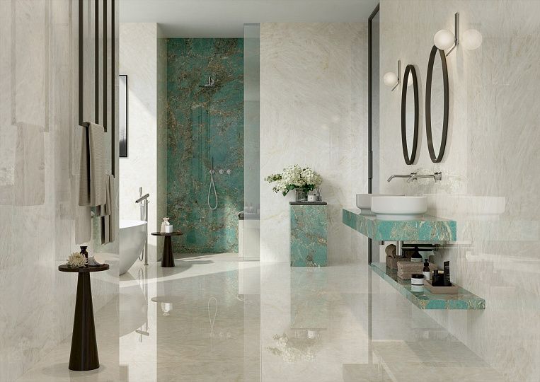 Плитка керамогранит Marvel Gala Crystal White 120x278 Lapp (3,336 кв.м.) под мрамор