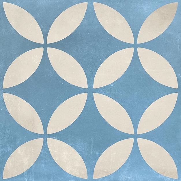 Плитка керамогранит Atlas Concorde Italy Venti Boost Blue Carpet 1 20x20 (1,20 кв.м.) под 