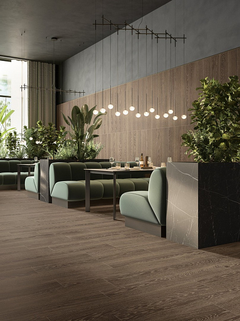 Плитка керамогранит Log Select Moka Flamed 20x120  Matt  ( 1,44 кв.м.) под дерево