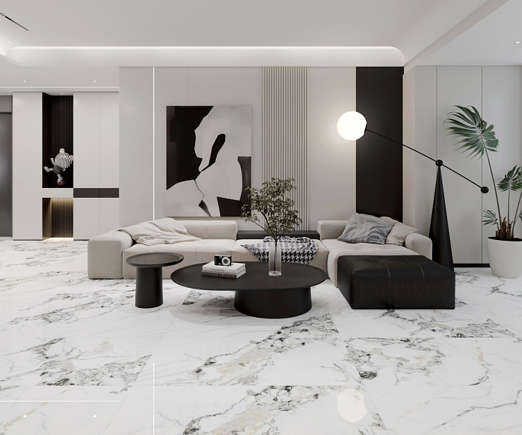 Интерьерные фото коллекции Bianco Gold