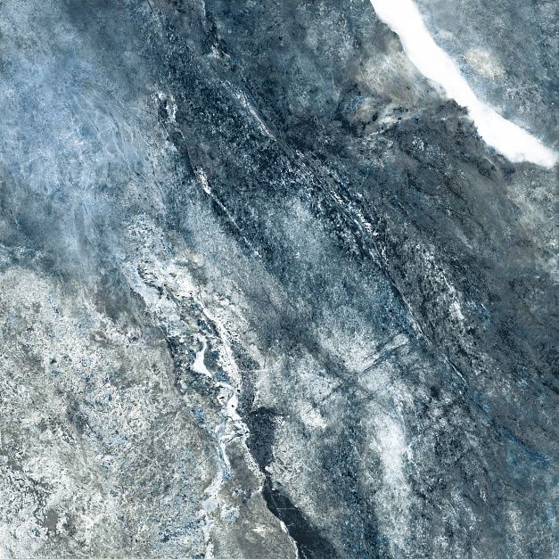 Плитка керамогранит Geotiles Amazona Blue 120x120 Super Polished (1,44 кв.м.) под камень