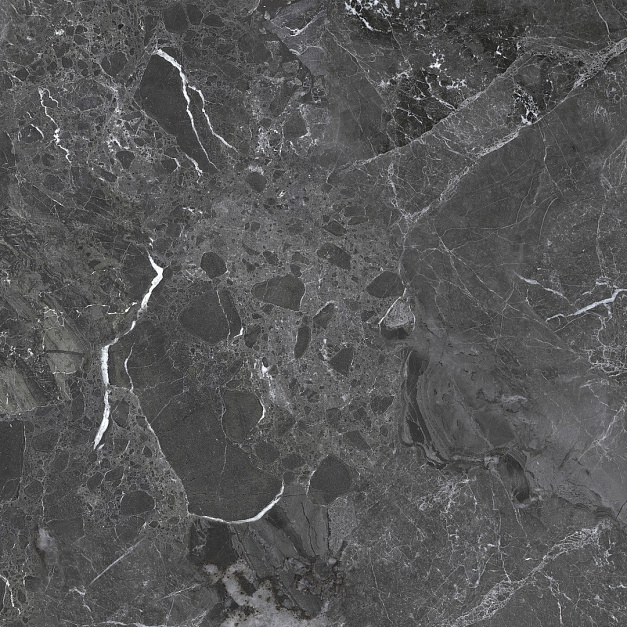 Greiny Dark 6060GRY99 Керамогранит sugar-эффект 600*600*9,5 (4 шт в уп/43,2 м в пал) под 