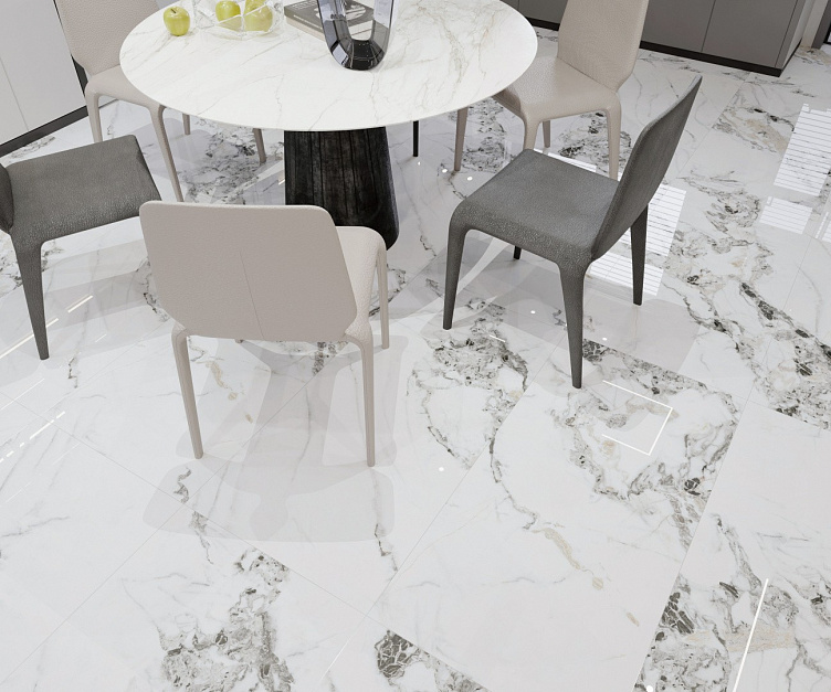Интерьерные фото коллекции Bianco Gold