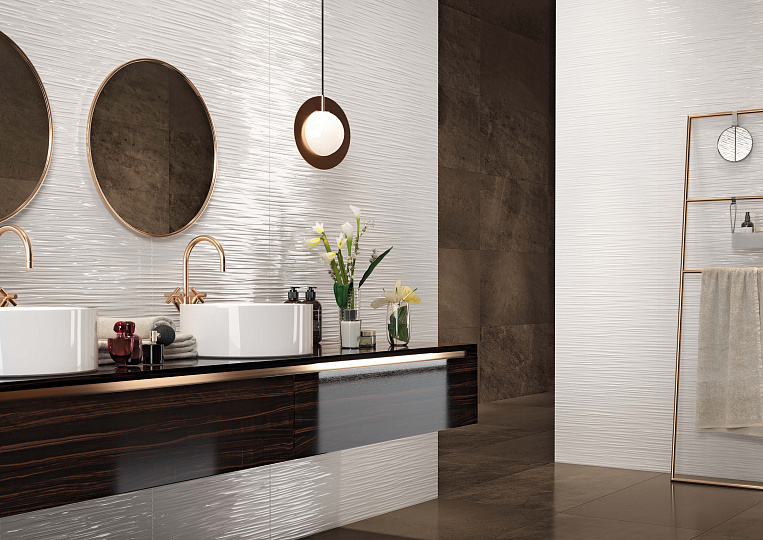 Интерьерные фото коллекции 3D White Wall