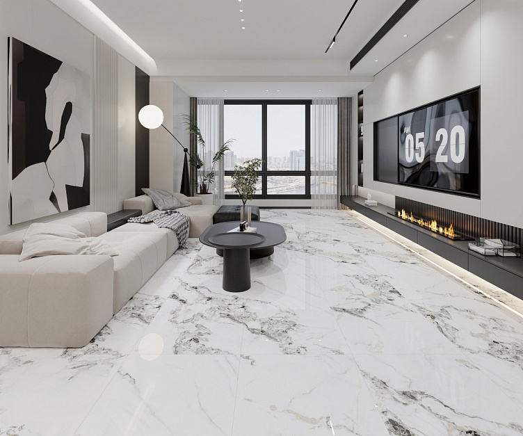 Интерьерные фото коллекции Bianco Gold