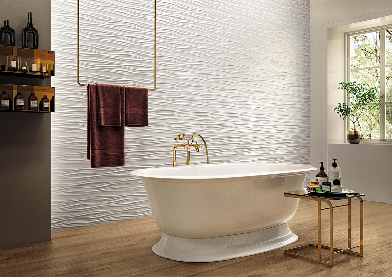 Интерьерные фото коллекции 3D White Wall