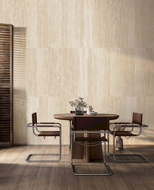 Плитка керамогранит Idalgo Villa Alba River White 1200x600 MR (2,16 кв.м) под травертин