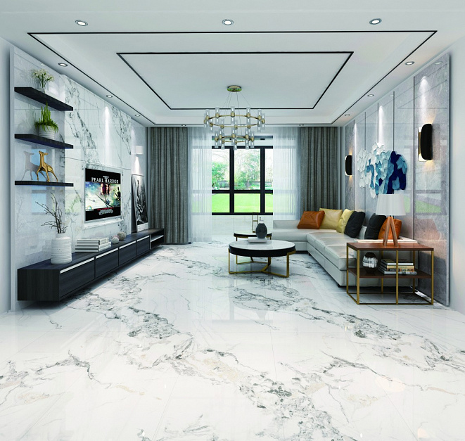 Интерьерные фото коллекции Bianco Gold